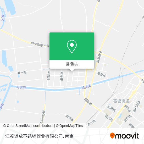 江苏道成不锈钢管业有限公司地图
