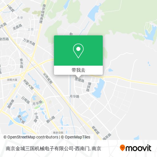 南京金城三国机械电子有限公司-西南门地图