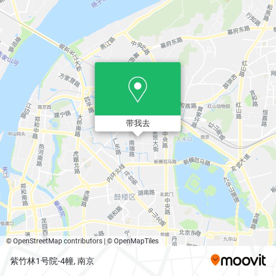 紫竹林1号院-4幢地图