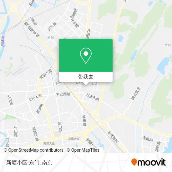 新塘小区-东门地图