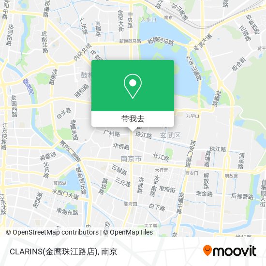 CLARINS(金鹰珠江路店)地图