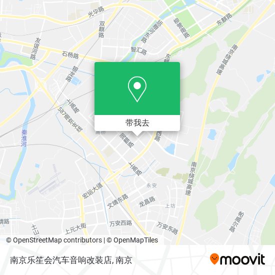 南京乐笙会汽车音响改装店地图