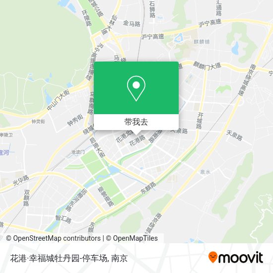 花港·幸福城牡丹园-停车场地图