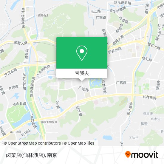 卤菜店(仙林湖店)地图