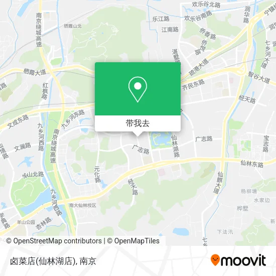卤菜店(仙林湖店)地图