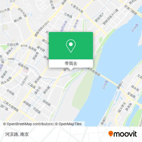 河滨路地图