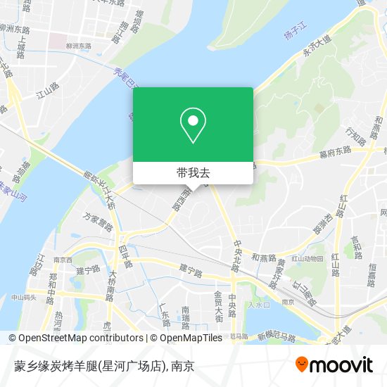 蒙乡缘炭烤羊腿(星河广场店)地图