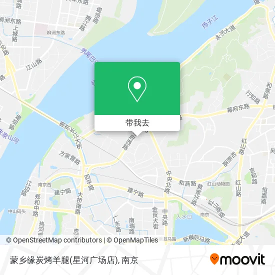 蒙乡缘炭烤羊腿(星河广场店)地图