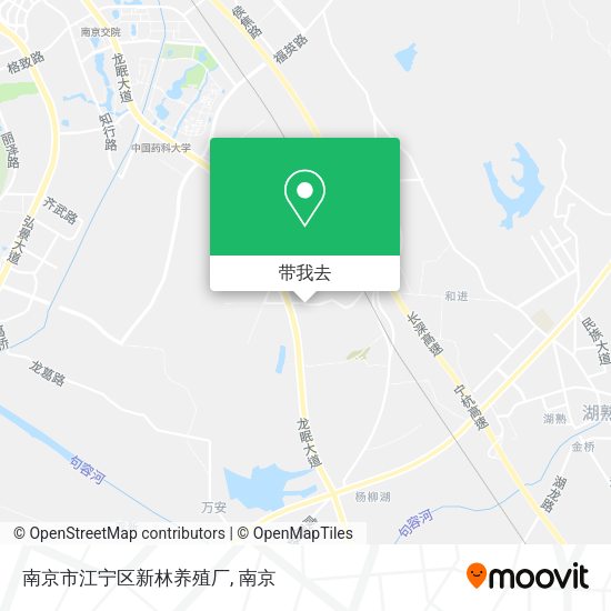 南京市江宁区新林养殖厂地图