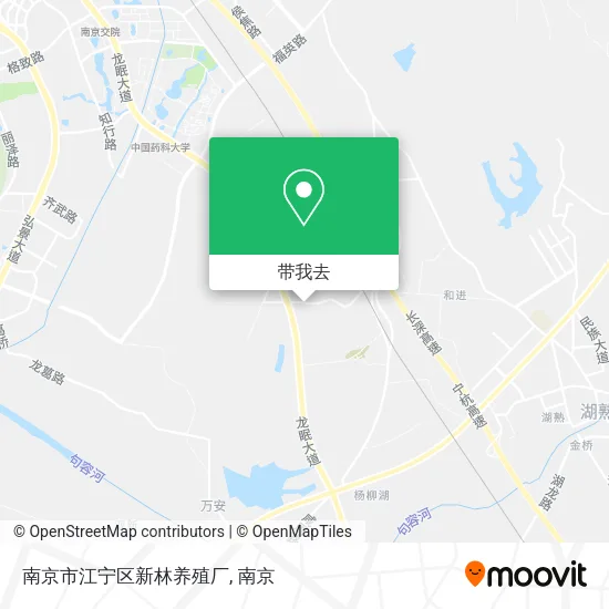 南京市江宁区新林养殖厂地图