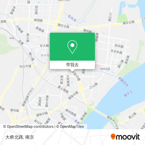 大桥北路地图