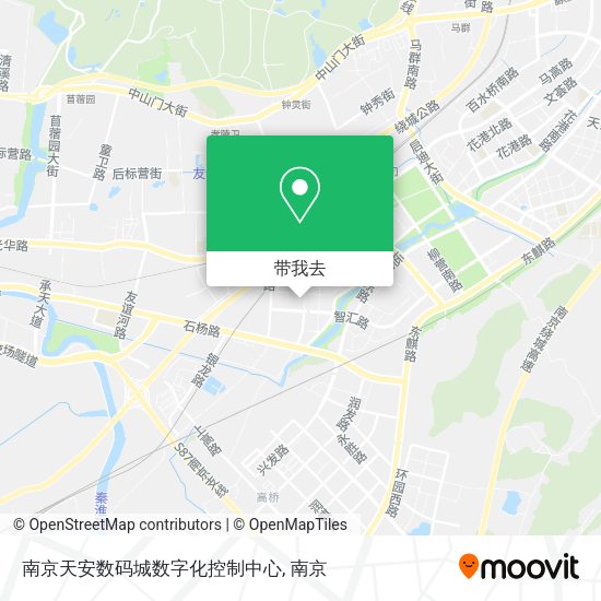 南京天安数码城数字化控制中心地图