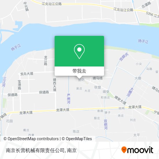 南京长营机械有限责任公司地图