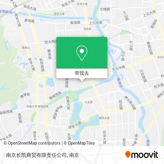 南京长凯商贸有限责任公司地图