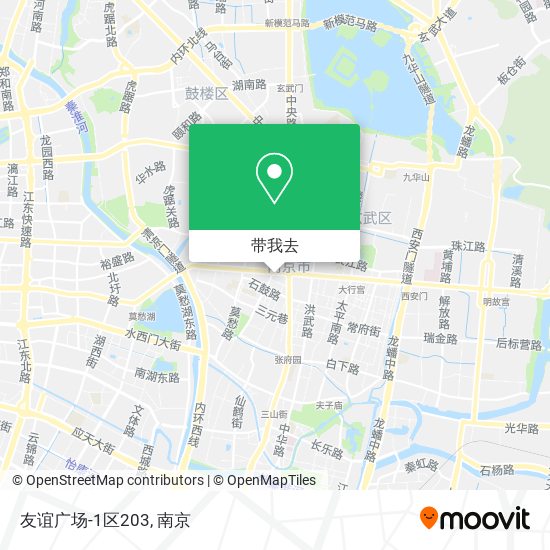 友谊广场-1区203地图