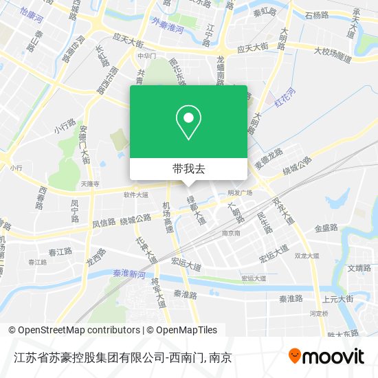 江苏省苏豪控股集团有限公司-西南门地图