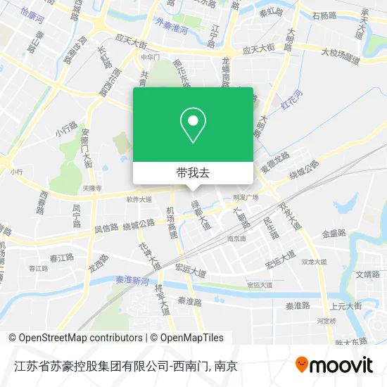 江苏省苏豪控股集团有限公司-西南门地图