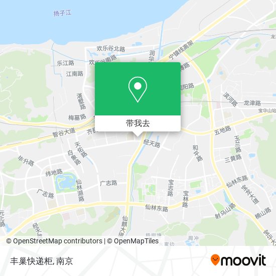丰巢快递柜地图