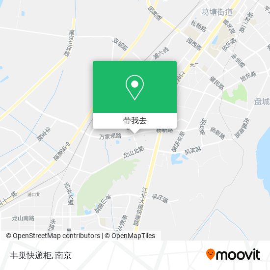 丰巢快递柜地图