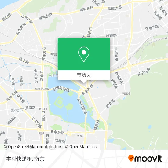 丰巢快递柜地图