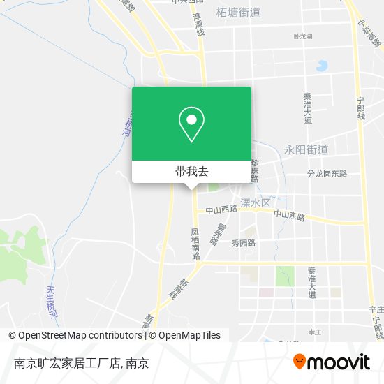 南京旷宏家居工厂店地图