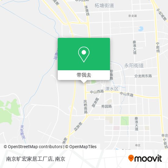 南京旷宏家居工厂店地图