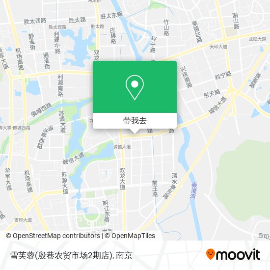 雪芙蓉(殷巷农贸市场2期店)地图