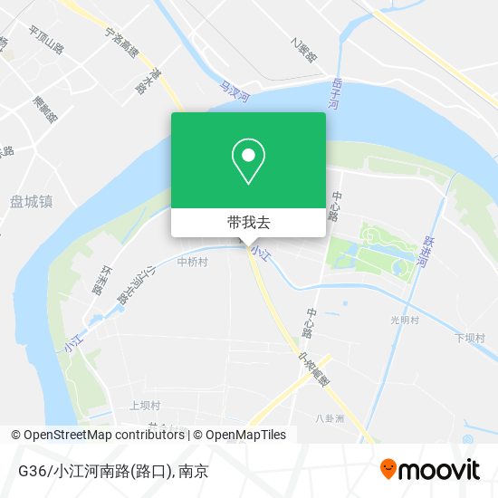 G36/小江河南路(路口)地图