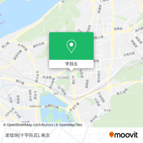 老馄饨(十字街店)地图