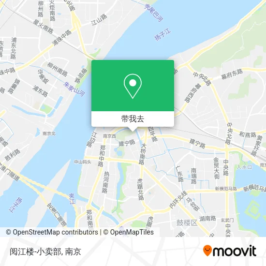 阅江楼-小卖部地图