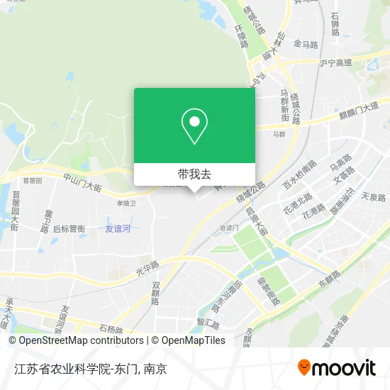 江苏省农业科学院-东门地图
