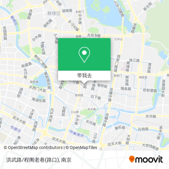 洪武路/程阁老巷(路口)地图
