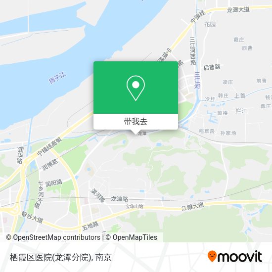 栖霞区医院(龙潭分院)地图