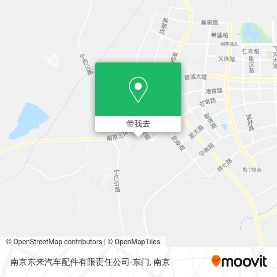 南京东来汽车配件有限责任公司-东门地图