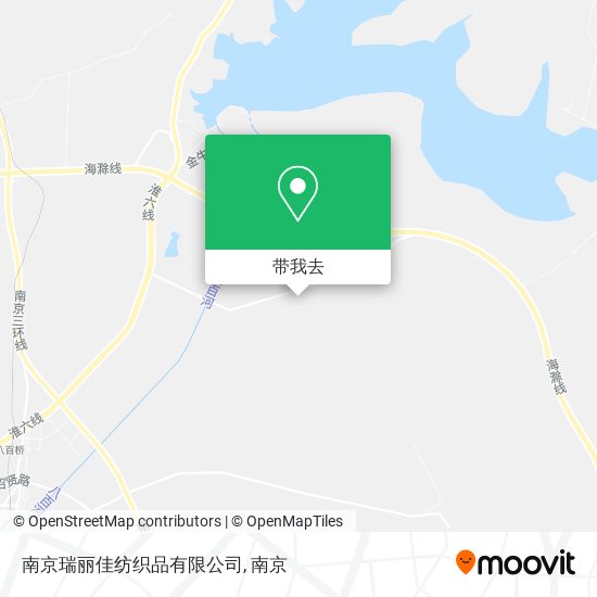 南京瑞丽佳纺织品有限公司地图