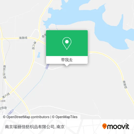 南京瑞丽佳纺织品有限公司地图