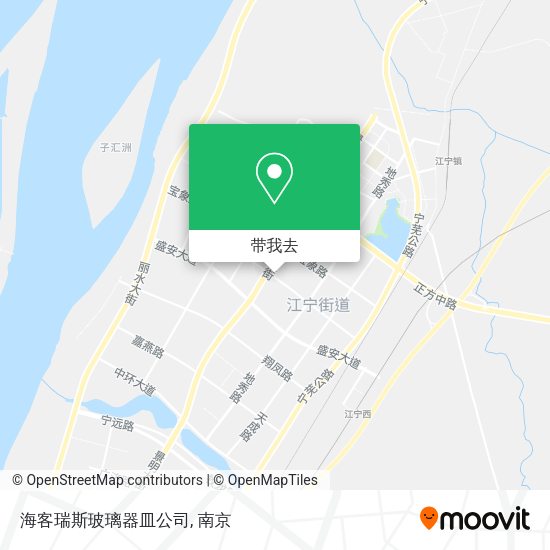 海客瑞斯玻璃器皿公司地图