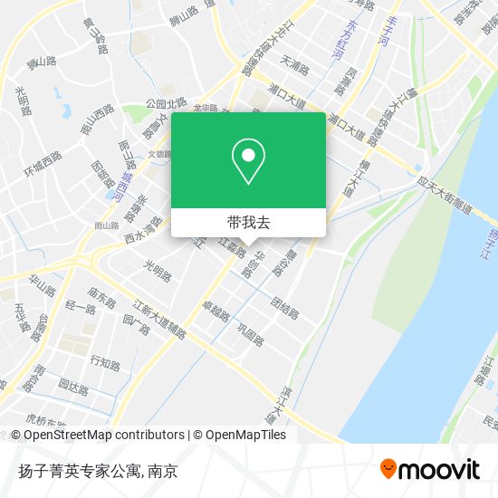 扬子菁英专家公寓地图