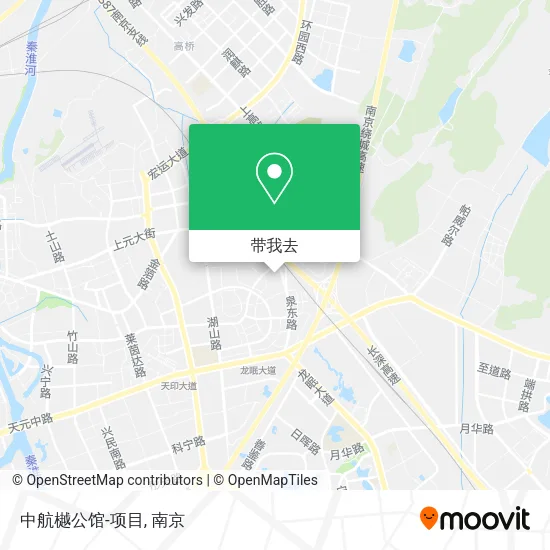 中航樾公馆-项目地图