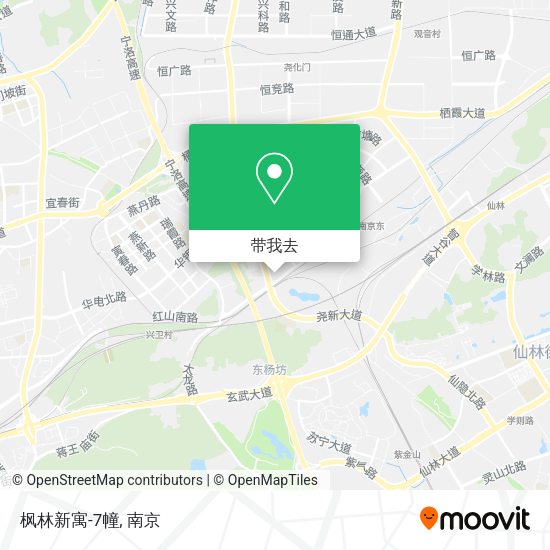枫林新寓-7幢地图
