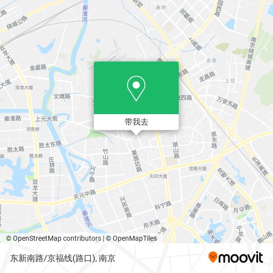 东新南路/京福线(路口)地图