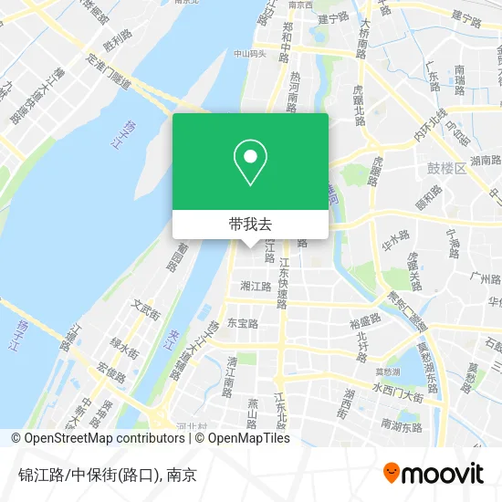 锦江路/中保街(路口)地图