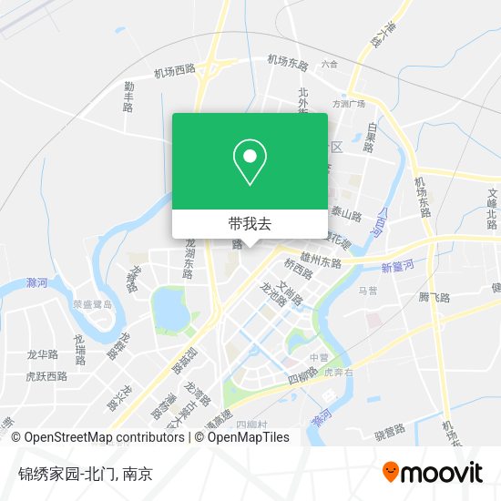 锦绣家园-北门地图