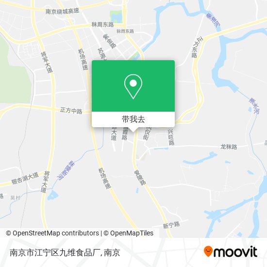 南京市江宁区九维食品厂地图