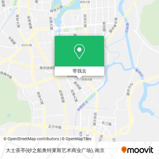 大士茶亭(砂之船奥特莱斯艺术商业广场)地图