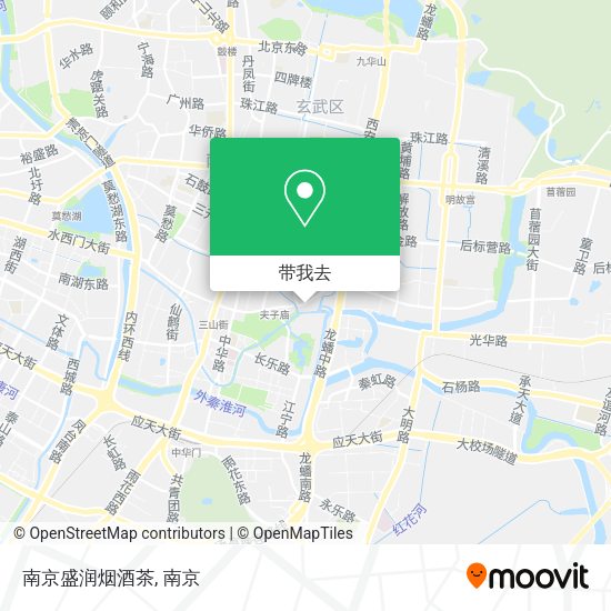 南京盛润烟酒茶地图
