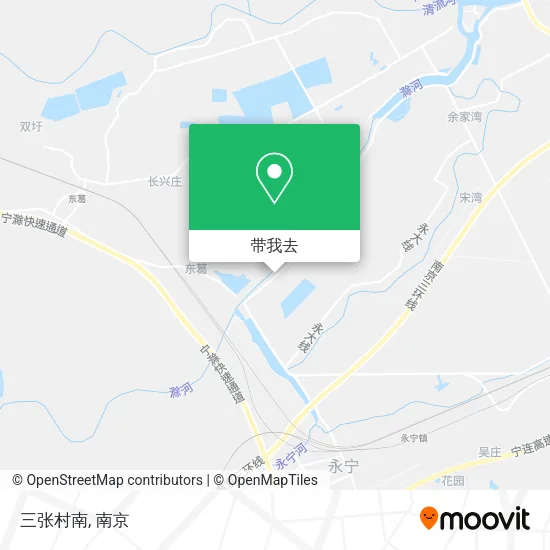 三张村南地图