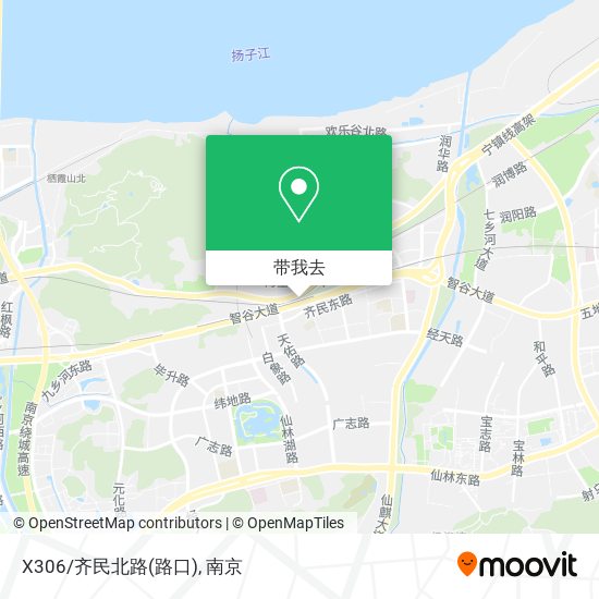 X306/齐民北路(路口)地图