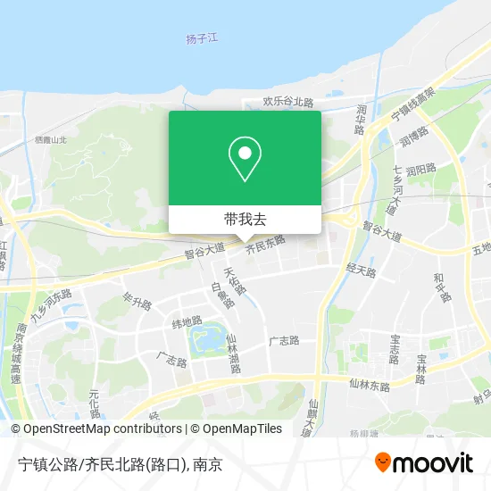 宁镇公路/齐民北路(路口)地图