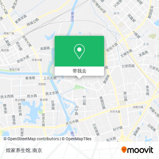 煌家养生馆地图